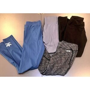 Adidas Leggings Womens Small Activewear Bundle Gym Workout Pants Lot